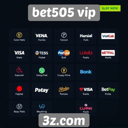 Métodos de pagamento disponíveis na bet505 vip